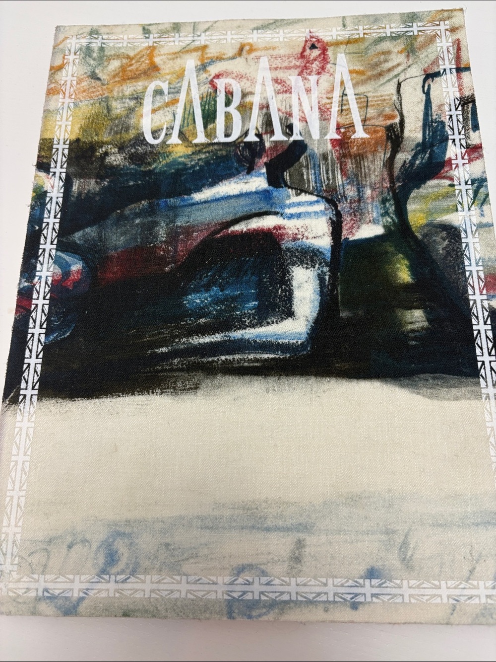 Cabana Magazine Issue N7 Spring/Summer 2017 Fabric Cover RARE